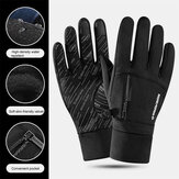 Original 
            Men Winter Cycling Gloves Plus Velvet Warmth Outdoor Waterproof Windproof Touchscreen Gloves