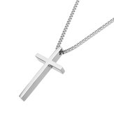 Stainless Steel Cross Pendants Necklace