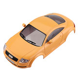 Voiturerosserie de voiture Firelap RC pour le modèle 1/28 Das87 Wltoys Mini-Q Véhicule RC jaune