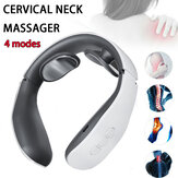 KESHENG 4-Modes U-shaped TENS Neck Cervical Massager Pain Relief Tool Deep Body Massage Shoulder Relax Massage Magnetic Therapy