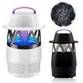 Электрический убийца насекомых-комаров Лампа UV LED Fly Zapper Indoor Night Light USB Бесшумный Ловушка Лампа