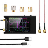NanoVNA-H4 Analisador de Rede Vetorial VNA HF VHF UHF UV de 50KHz a 1.5GHz com LCD de 4 polegadas