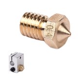 FLSUN® 10PCS 0.4mm Copper Nozzle Print Head For 3D Printer 1.75mm Filament