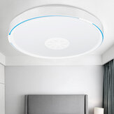 Κυκλικό σχήμα RGB bluetooth WIFI LED φωτιστικό οροφής με αναπαραγωγή μουσικής και ρύθμιση φωτεινότητας, συνεργάζεται με το Amazon Alexa και το Google