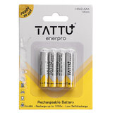 4Pcs TATTU 1.2V 800mAh AAA NIMH Rechargeable Battery for RC Drone