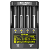 Cargador de batería LiitoKala Lii-500S con pantalla LCD inteligente para baterías de litio y NiMH 18650 26650