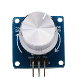 5Pcs Einstellbarer Potentiometer-Lautstärkeregler-Knopfschalter Drehwinkelsensor-Modul Geekcreit für Arduino - Produkte, die mit offiziellen Arduino-Boards funktionieren