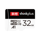 Karta pamięci Lenovo Thinkplus TF 16G 32G 64GB 128 GB 256 GB Wysoka prędkość A1 U1 C10 Karta Micro SD Karta MP4 MP3 do rejestratora jazdy samochodem Monitor bezpieczeństwa Głośniki na kartę
