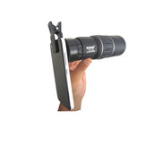 16x52 Obiettivo telescopico monocolo per escursioni concerti fotocamera + clip universale per smartphone