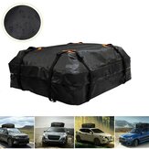 Rack de teto do carro de 120x90x44 cm para armazenamento de bagagem, sacos de viagem e outros itens de armazenamento impermeáveis em material 600D.