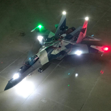 Lampe de navigation de simulation, lumière LED ductée pour avion à aile fixe RC et drone RC