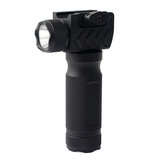 KALOAD 9910 Vertical Foregrip LED Lanterna Tactical Grip Torch Target Measure View Rail Mount