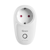 Presa smart WiFi Sonoff S26R2TPF standard europea supporta controllo remoto tramite telefono, programmazione temporizzata e controllo vocale
