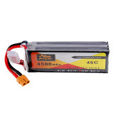 ZOP Power 14.8V 4500mAh 4S 45C Lipo Batteria XT60 Plug