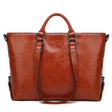 Dámská módní minimalistická kabelka pro volný čas Business taška přes rameno Tote Bag