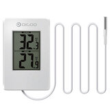 Digoo DG-TH02 Ev Dijital Prob Termometre Çok Fonksiyonlu İç ve Dış Sıcaklık Sensörü Monitörü