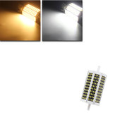 Ampoule LED dimmable R7S 118mm 15W 120 SMD 4014 Lumière blanche chaude pure blanche AC220V/110V