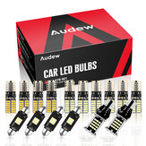 Audew 16PCS T10 C5W T15/912/921 LED Canbus Autodak Interieurkaartverlichting Kentekenplaatlamp