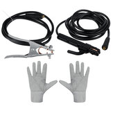 Erdungsklemme + Schweißzange + Paar Handschuhe Für die elektrische Schweißmaschine ZX7-250 220V
