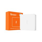 SONOFF SNZB-02 - Sensor de temperatura y humedad ZB compatible con SONOFF ZBBridge, verificación de datos en tiempo real a través de la aplicación eWeLink