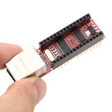 Módulo de red blindada Ethernet ENC28J60 V1.0 para Nano