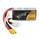 TATTU 11.1V 1300mAh 75C 14.4Wh 3S XT60 Plug Lipo Battery