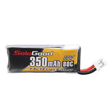Sologood 3.8 V 350 mAh 80C 1S Lipo Batarya PH2.0 Fiş için RC Drone