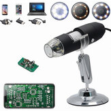 DANIU HD 2.0MP 1000X 3 IN 1 USB Android Type-c Microscope Electronic Digital Microscope 1920*1080P Resolution For Mac Android Windows Vista System