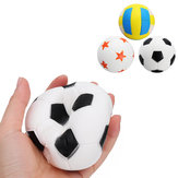ジャンボフットボールバレーボールスクィーシー スローライジング 可愛いフォンストラップ スポーツボール 楽しい子供のおもちゃ