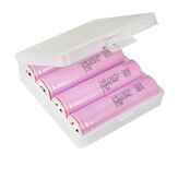 4PCS INR18650-30Q 3000mAh Unprotected Button Top 18650 Battery With Protected box