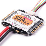 Racerstar Tattoo_S 35A 4 in 1 2-4S STM32F051 / ARM Blheli_32 Dshot1200 gereed Dual BEC ESC voor RC Drone Racing