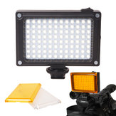 Mini LED Video Işık Fotoğraf Aydınlatması Kamera Hotshoe Kısılabilir LED Lamba 