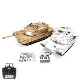 Heng Long 3918-1 7.0 US M1A2 1/16 2.4G RC Tank Battle Infraroodlancering RTR-voertuigen Roken Geluid Speelgoedmodellen