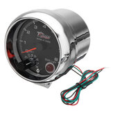 Ταχύμετρο RPM Rev Gauge Meter 3,75 ιντσών 12V RPMx1000 με Shift Light Tacho Tachometer