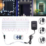3M Wasserdichte SMD5630 LED Weiße Spiegel-Make-up-Modulstreifenleuchte + Fernbedienung AC110-240V