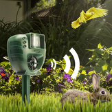 Digoo DG-AR01 PIR超音波動物リペラー犬猫昆虫フラッシュライト忌避屋外ガーデンエキスペラー