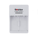 Soshine V1 9V Li-ion Ni-MH 2 Slot Oplaadbare Batterijlader