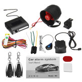 Universal 1 Way 2 Remote Car Vehicle Protection Alarm Security System Keyless Entry Siren