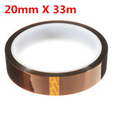 20mm 33m High Temperature Heat Resistant Polyimide Gold Protective Tape