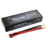 Gens Ace 7.4V 6800mah 50C 2S Lipo Battery T Plug for 1/8 1/10 RC Car