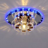 Plafonnier en cristal LED moderne de 3W, lustre, décoration de la maison