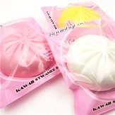 SquishyFun 13cm Kawaii Steamed Buns Squishy Original Packaging Slow Rising Food Collection Decor Toy