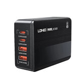 [GaN Tech] LDNIO PD65W 4-Port USB PD Charger Dual USB-A+Dual USB-C QC3.0 PD3.0 PPS AFC FCP SCP Fast Charging Desktop Charging Station EU Plug US Plug for iPhone 12 13 14 14 Pro for Samsung Galaxy S23 for Xiaomi13pro for Huawei Mate50 for Oppo Reno9