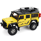 HG P411 TRASPED 1/10 2.4G 4WD 16CH TX4 RC Car Rock Crawler Off-Road Truck without Battery Charger Vehicles Models