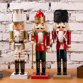 Κούκλα ξύλινου στρατιώτη Πριγκιπικός τυμπάνισης ύψους 35 εκατοστών,εποχής,χειροτεχνία,διακόσμηση Χριστουγέννων