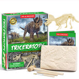 Dinosaur Puzzle Educational Toys Archaeological Excavation Animal Model Dinosaur Skeleton Toy Puzzle Assembly for Kids