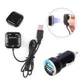 BT-760 Transmisor de FM Bluetooth inalámbrico Cargador de coche USB dual 3.1A Kit para coche Reproductor de audio MP3
