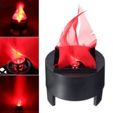 Lámpara de fuego falso de torcha LED de 3W para Halloween. Decoración para el hogar con una olla de fuego. AC85-260V.