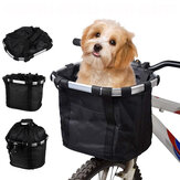 33x28x25CM składany przedni kosz rowerowy rowerowy kosz na kierownicę Pet Dog Carrier MTB Road Bike Frame Bag