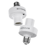 BlitzWolf® BW-LT30 E27 WIFI Smart Lampenhalter Sprachsteuerung Glühbirnenadapter Basis-Socket funktioniert mit Alexa Google Assistant AC110-230V